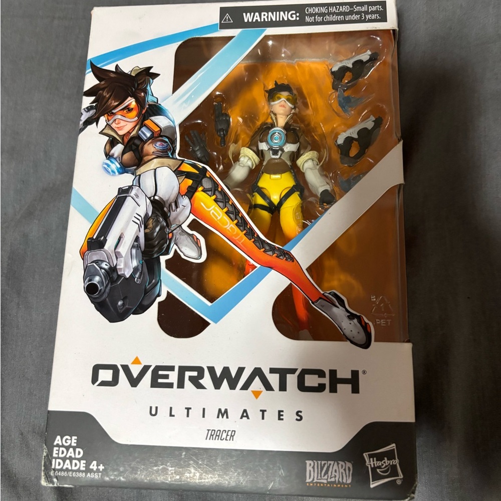 Overwatch Ultimates Tracer Action Figure - Yellow Outfit